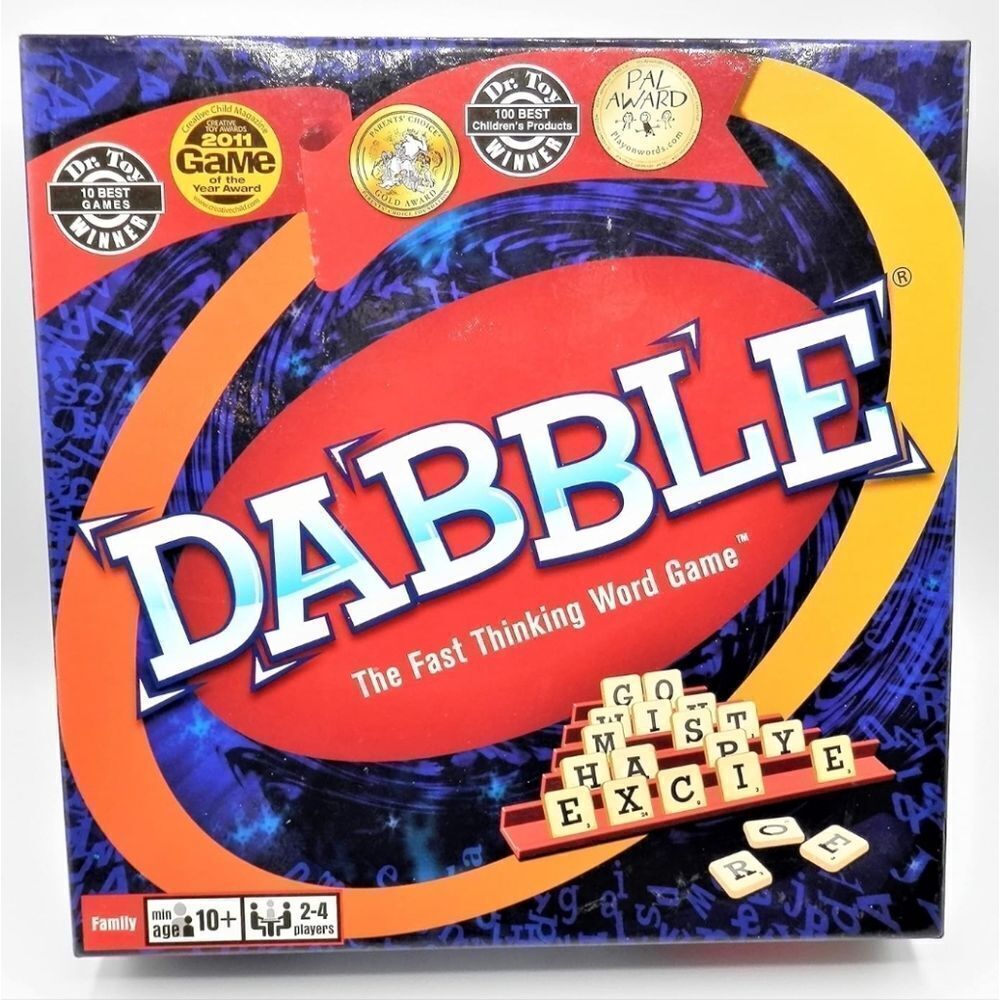 🩵NIB Dabble 2011 Edition Word Game